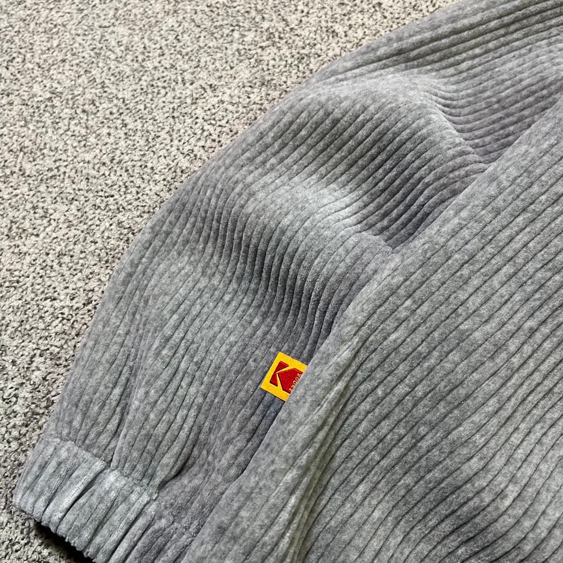 코닥 빅로고 코듀로이 집업 자켓 상품이미지4