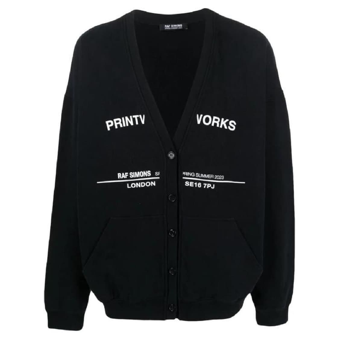 라프시몬스 투어 프린트 플리스 가디건 (L) 상품이미지1