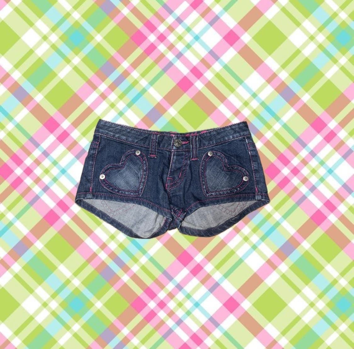 메조피아노깔 하트포켓 숏팬츠 반바지 상품이미지1