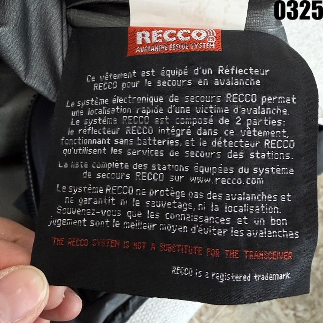 아크테릭스 고어텍스 후드 자켓 M 0325  상품이미지9