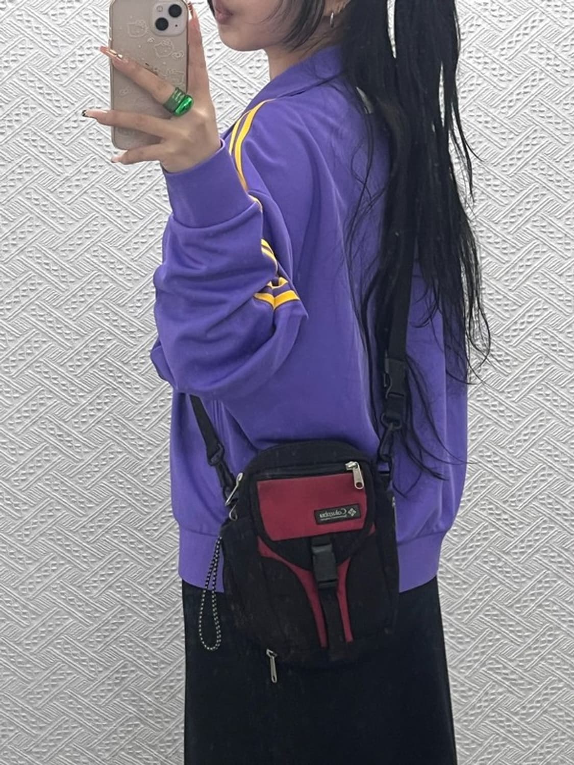 콜럼비아 빈티지 테크웨어 워크 크로스 미니백 C08277 상품이미지1