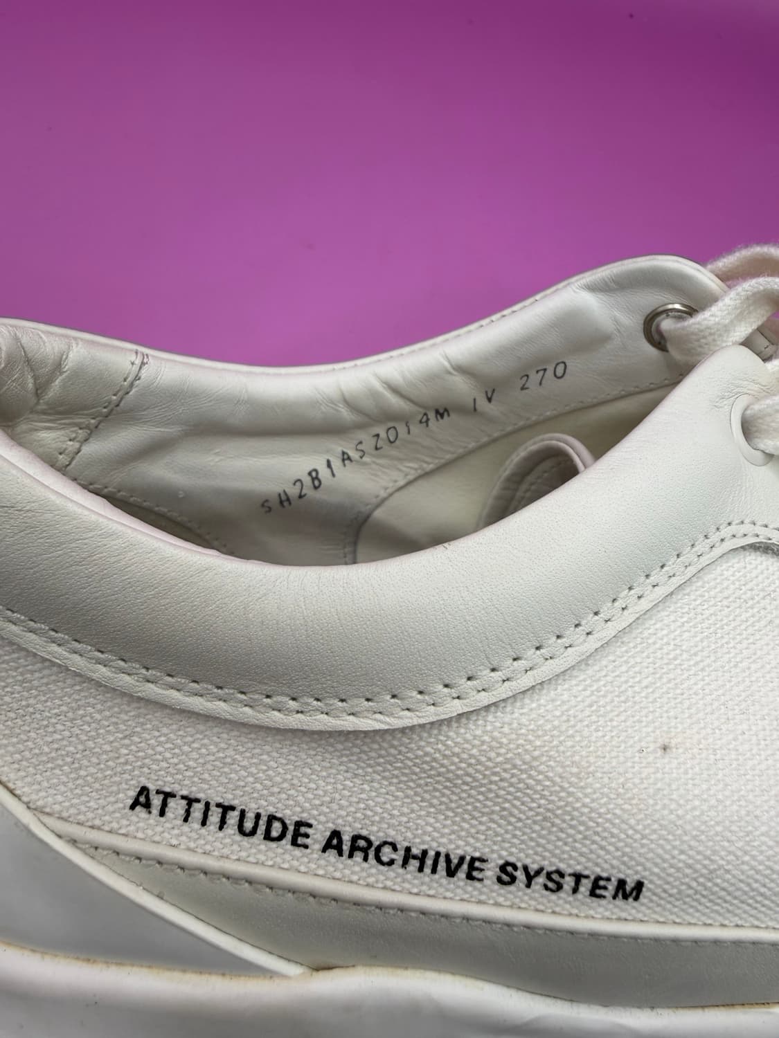 [SYSTEM] 시스템 에티튜드 아카이브 웨이브 솔 스니커즈 (아이보리) 상품이미지7