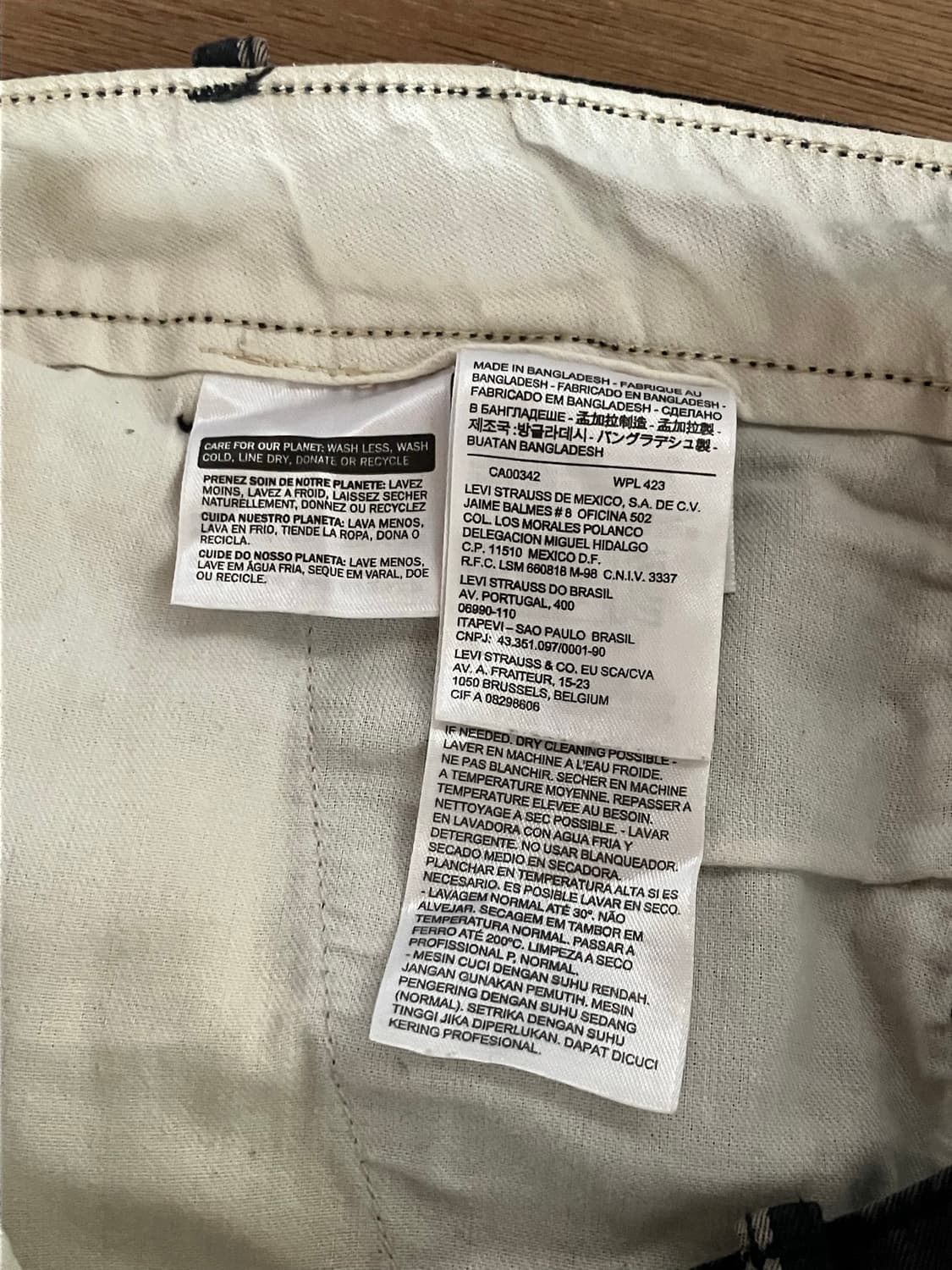 32) Levi's 리벳 톤온톤 체크 쇼츠 상품이미지9