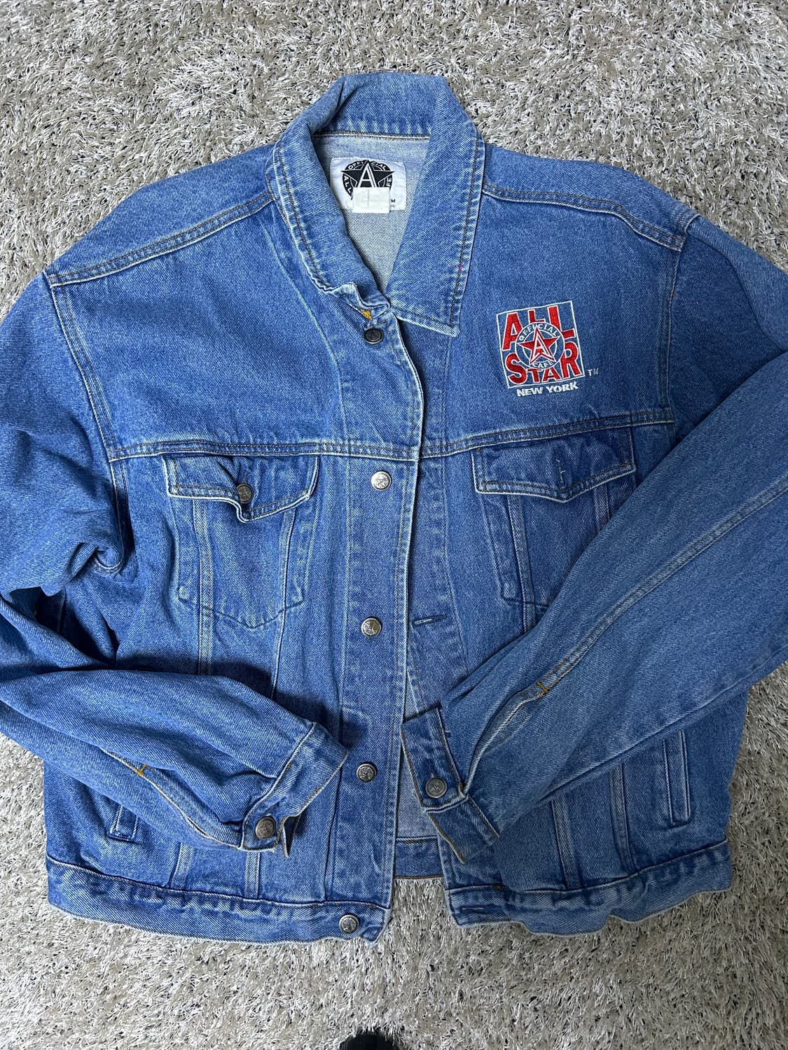 일본판 올스타카페 청자켓 사이즈 105-110 상품이미지1