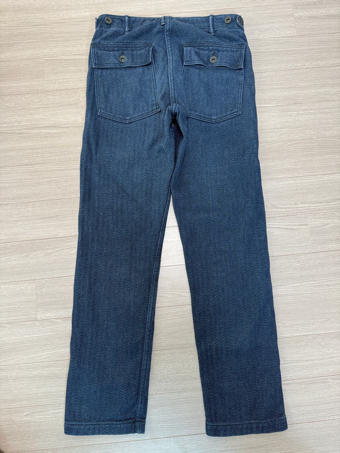 orslow 오어슬로우 헤링본 퍼티그 슬림 레어템 1사이즈 상품이미지3