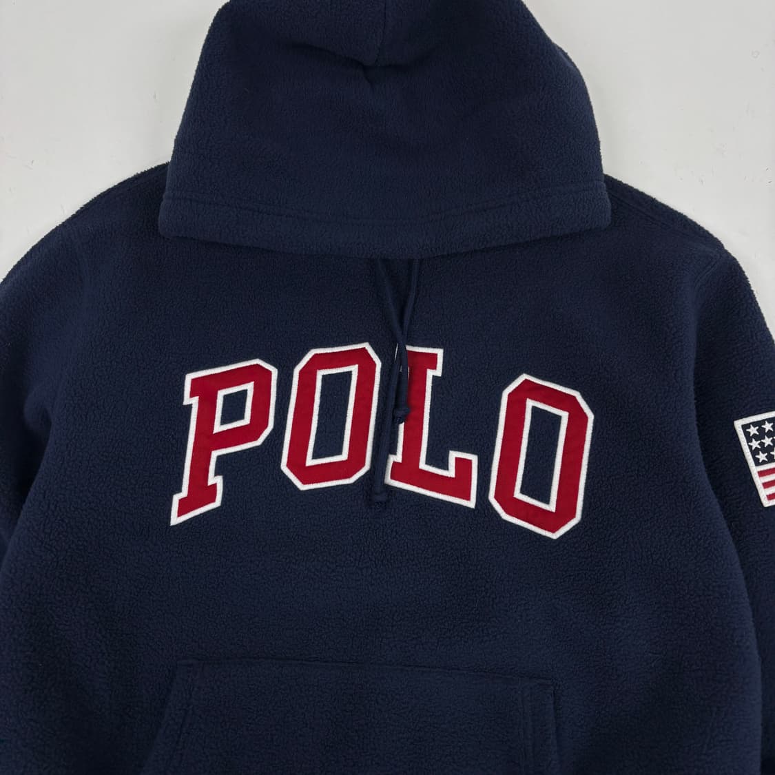 폴로 후리스 후드티 상품이미지4