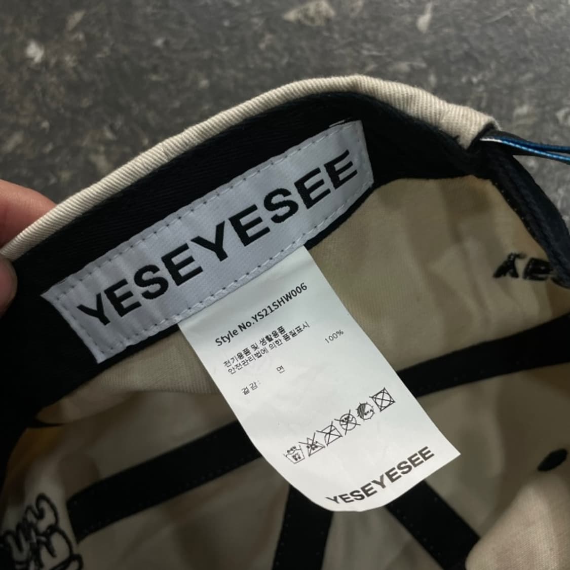 예스아이씨 볼캡 상품이미지3