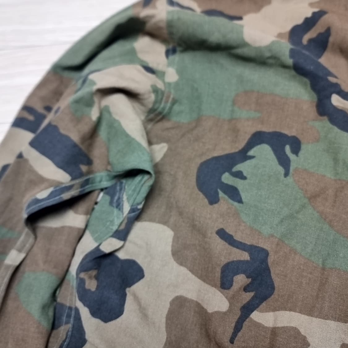 미군 m65 우드랜드 밀리터리 승무원 방염야상 자켓(105) 상품이미지8