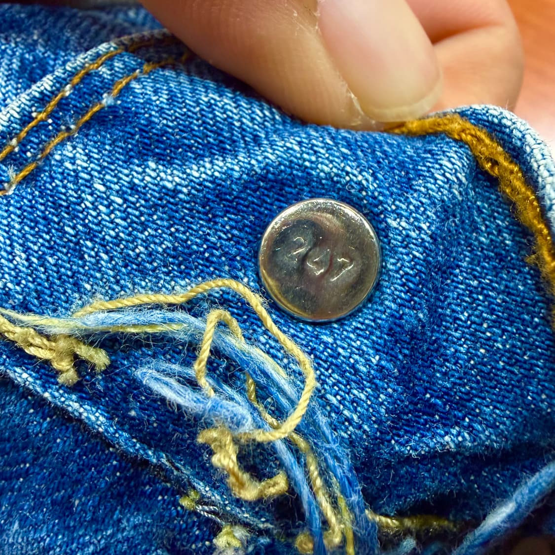 리바이스 10s 중청 데님 팬츠 (W34) 상품이미지7