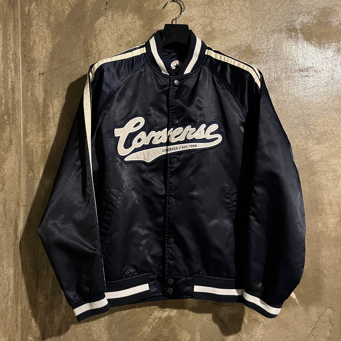 컨버스 스타디움 자켓 네이비 상품이미지5