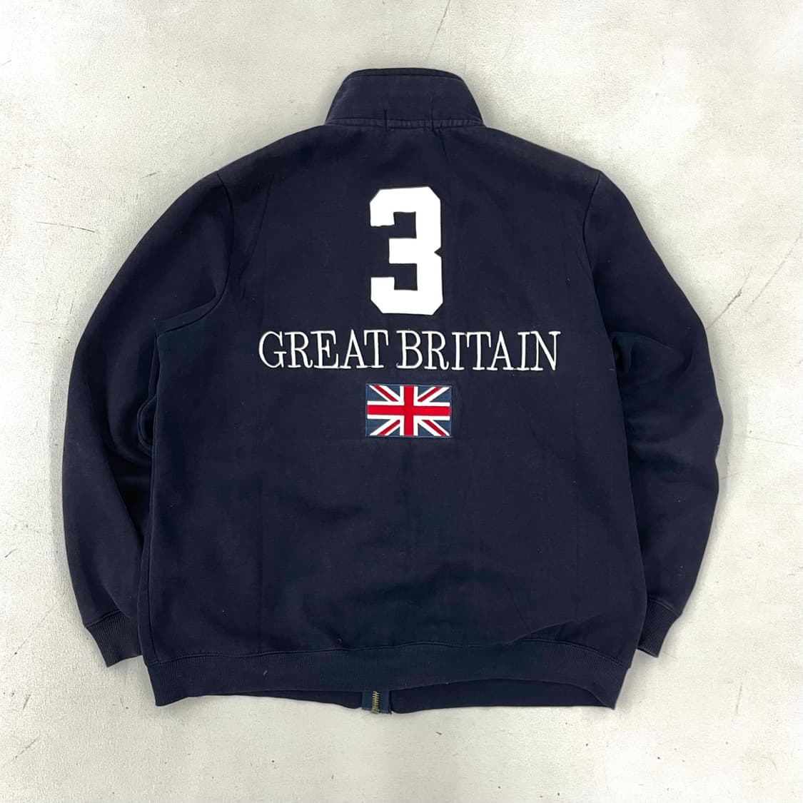 폴로 빅포니 브리튼 영국 코튼 져지 집업 상품이미지2