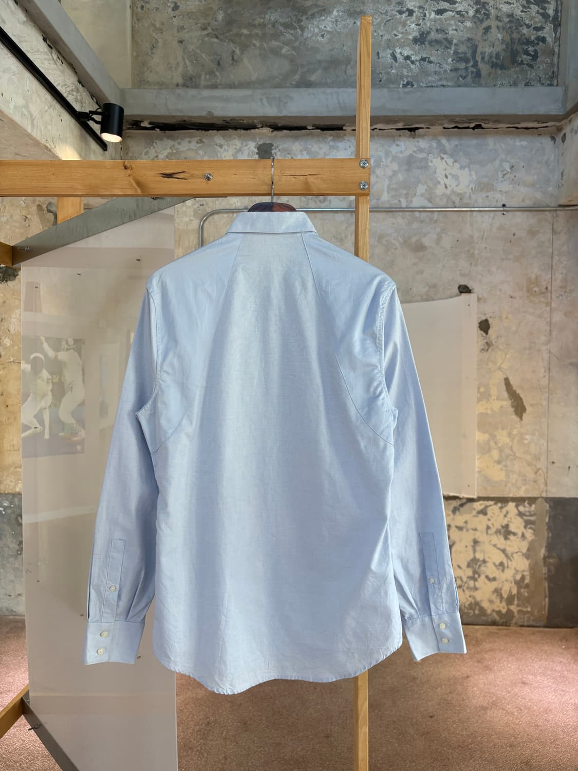 ALEXANDER MCQUEEN Light BLUE SHIRT 상품이미지5