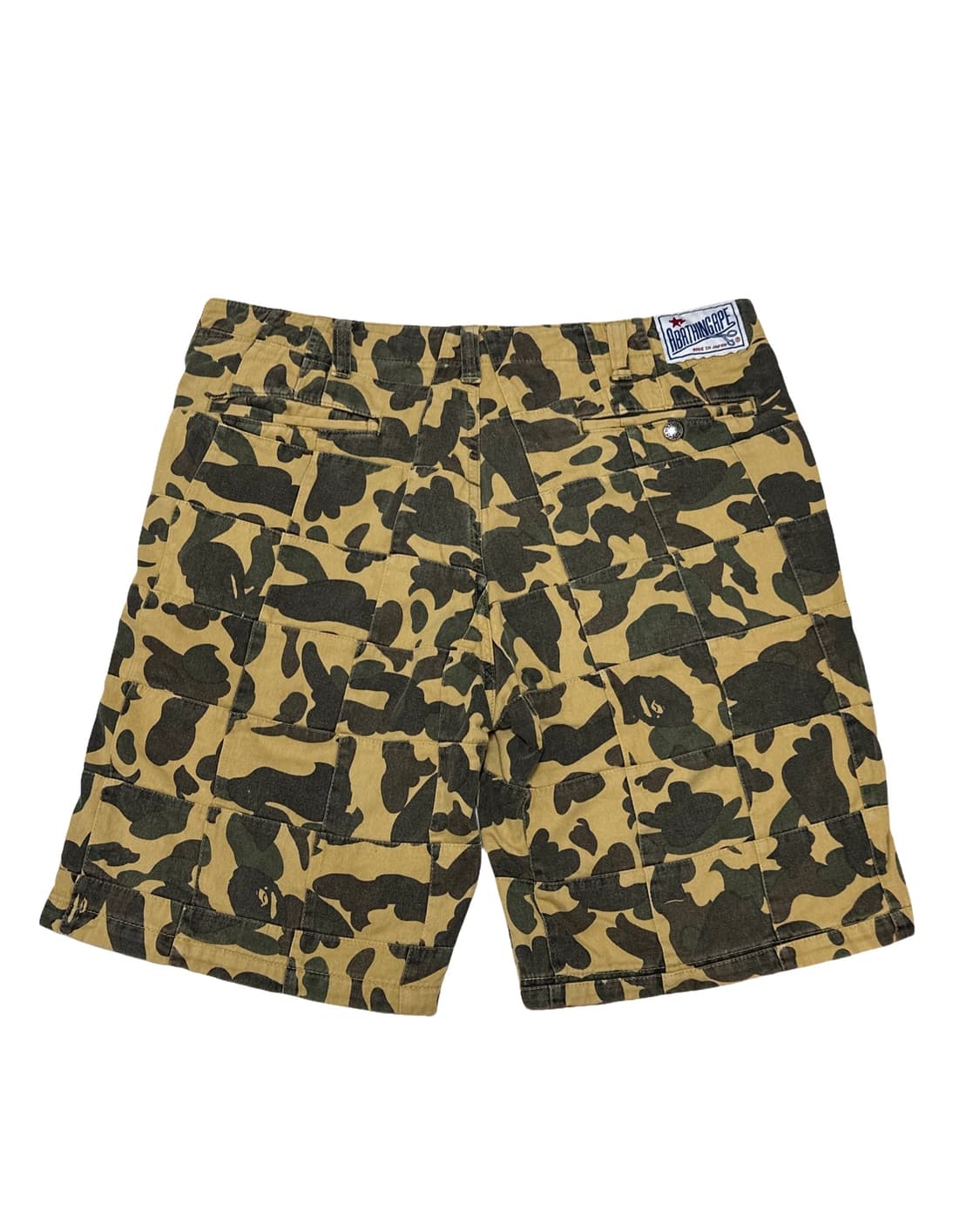 BAPE 베이프 황계 패치워크 쇼츠 상품이미지3