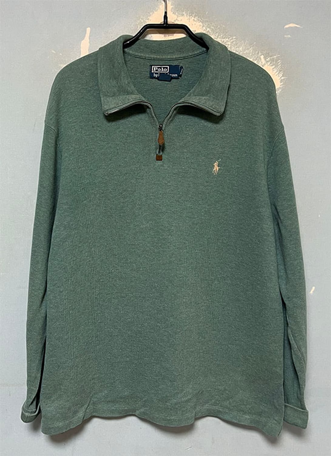 POLO 폴로 반집업 니트 맨투맨 추동 기본 캐주얼 L 100 상품이미지1