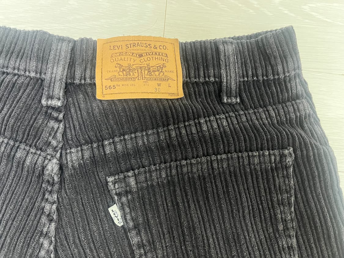 90s levis 565 wide leg student 반바지 상품이미지6