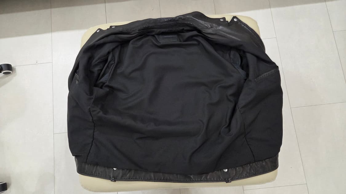 올세인츠 밀로 가죽 자켓 XXL 상품이미지4