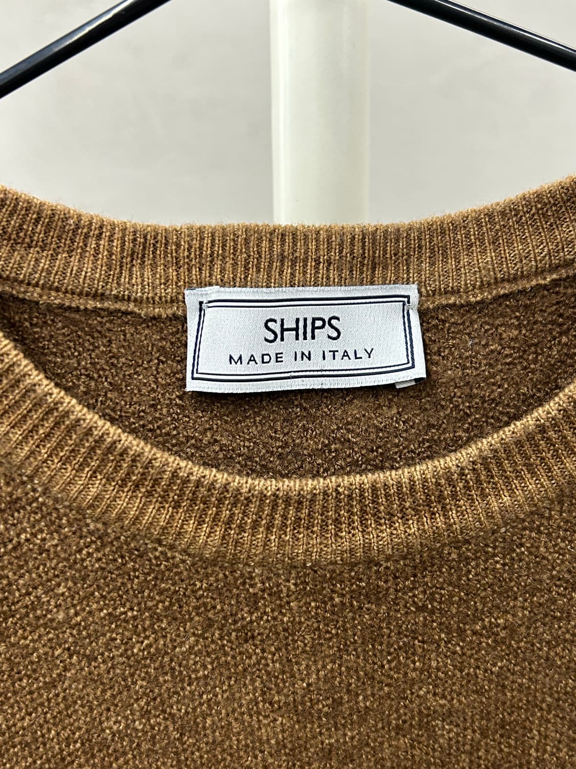 SHIPS 이태리 브라운 울니트 스웨터 상품이미지5