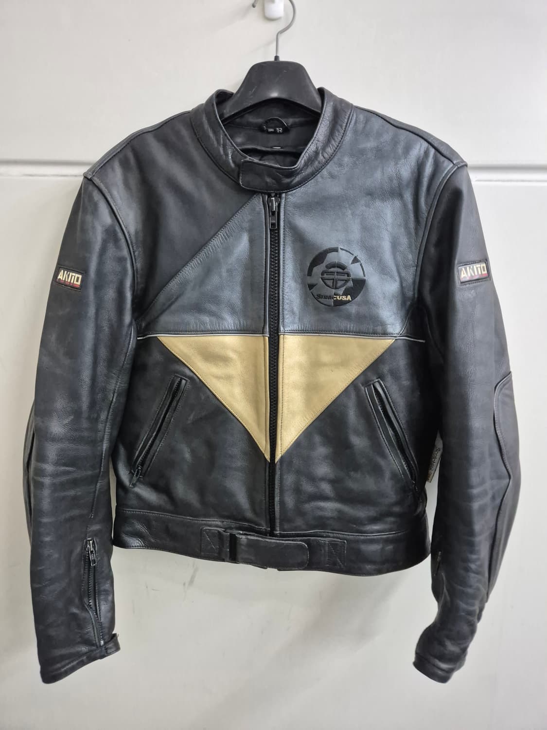 AKITO 가죽 자켓 블랙 42사이즈 상품이미지1