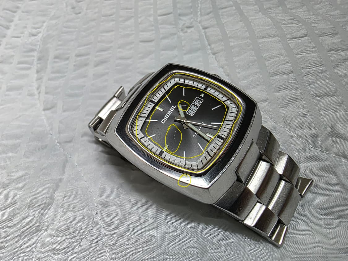 디젤 데이데이트 쿼츠 메탈 시계 DIESEL watch 시계 워치 상품이미지9