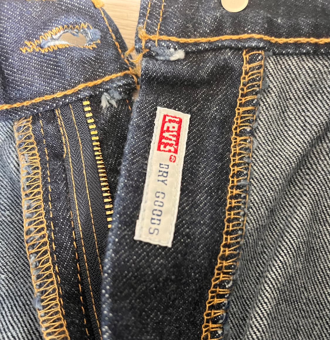 90s 리바이스 569 라지 스트레이트 인디고 상품이미지7