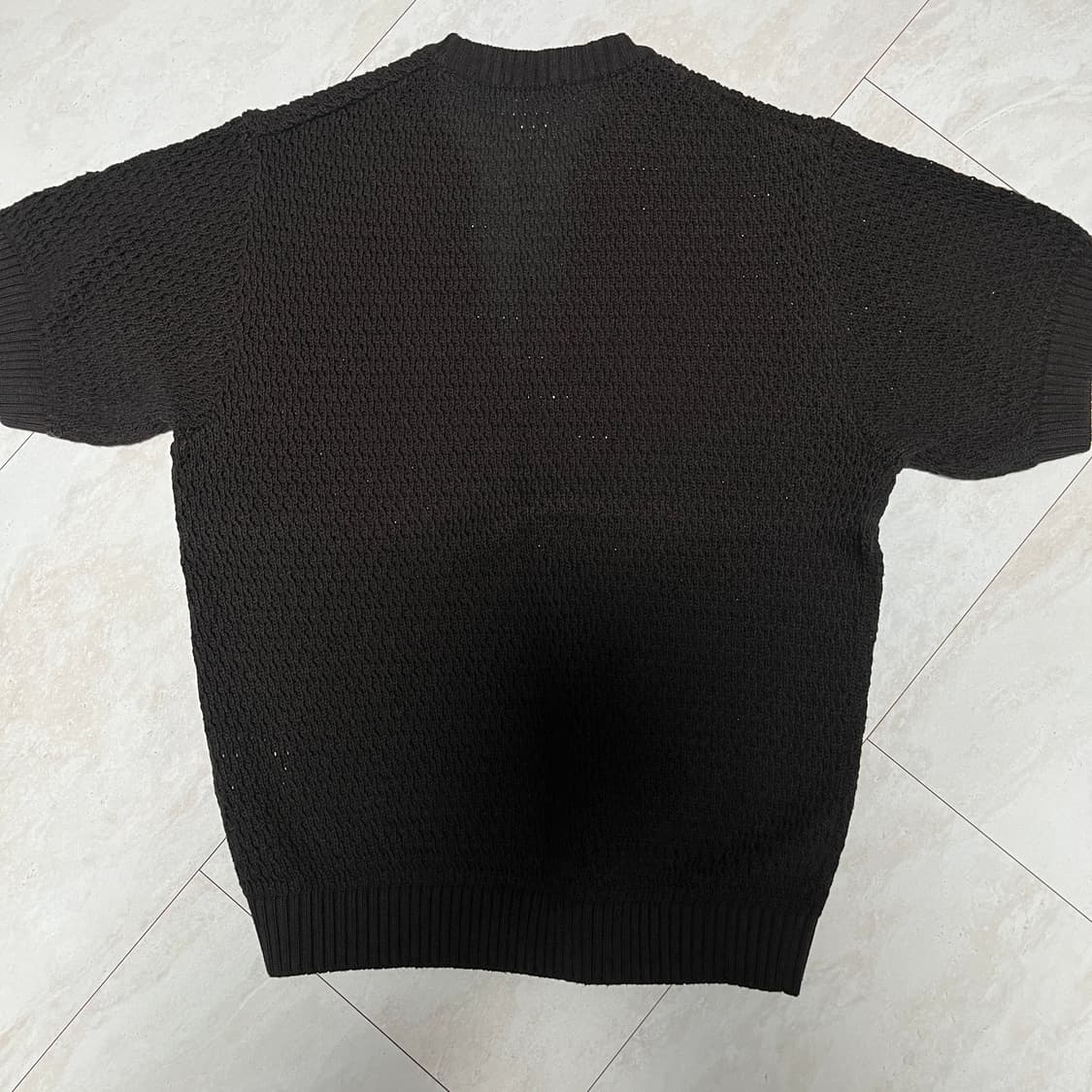 인사일런스 이탈리안 코튼 크루넥 니트 BROWN L 상품이미지4