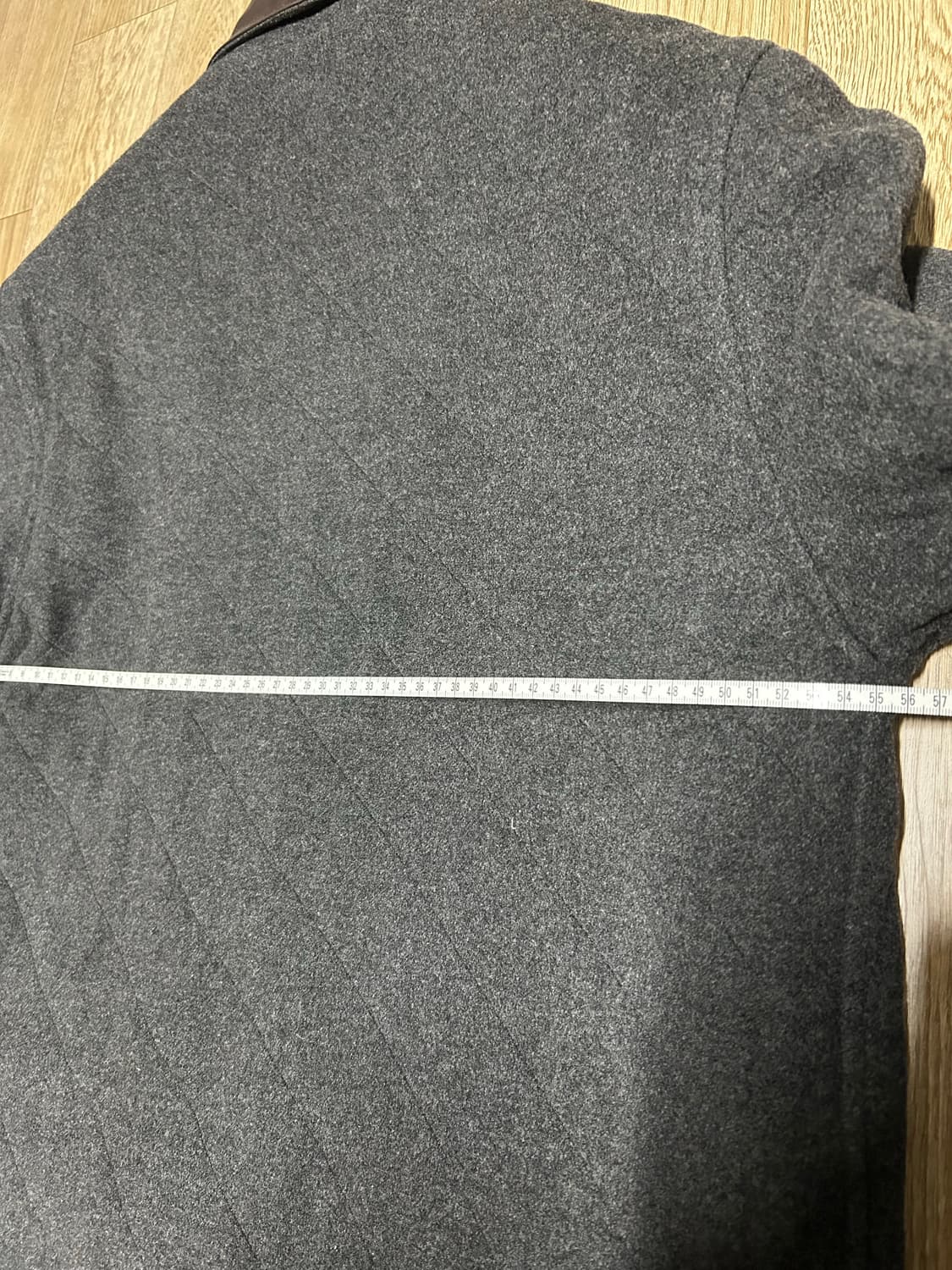 빈티지 살바토레 페라가모 코트 (레더 카라 디테일) 상품이미지9