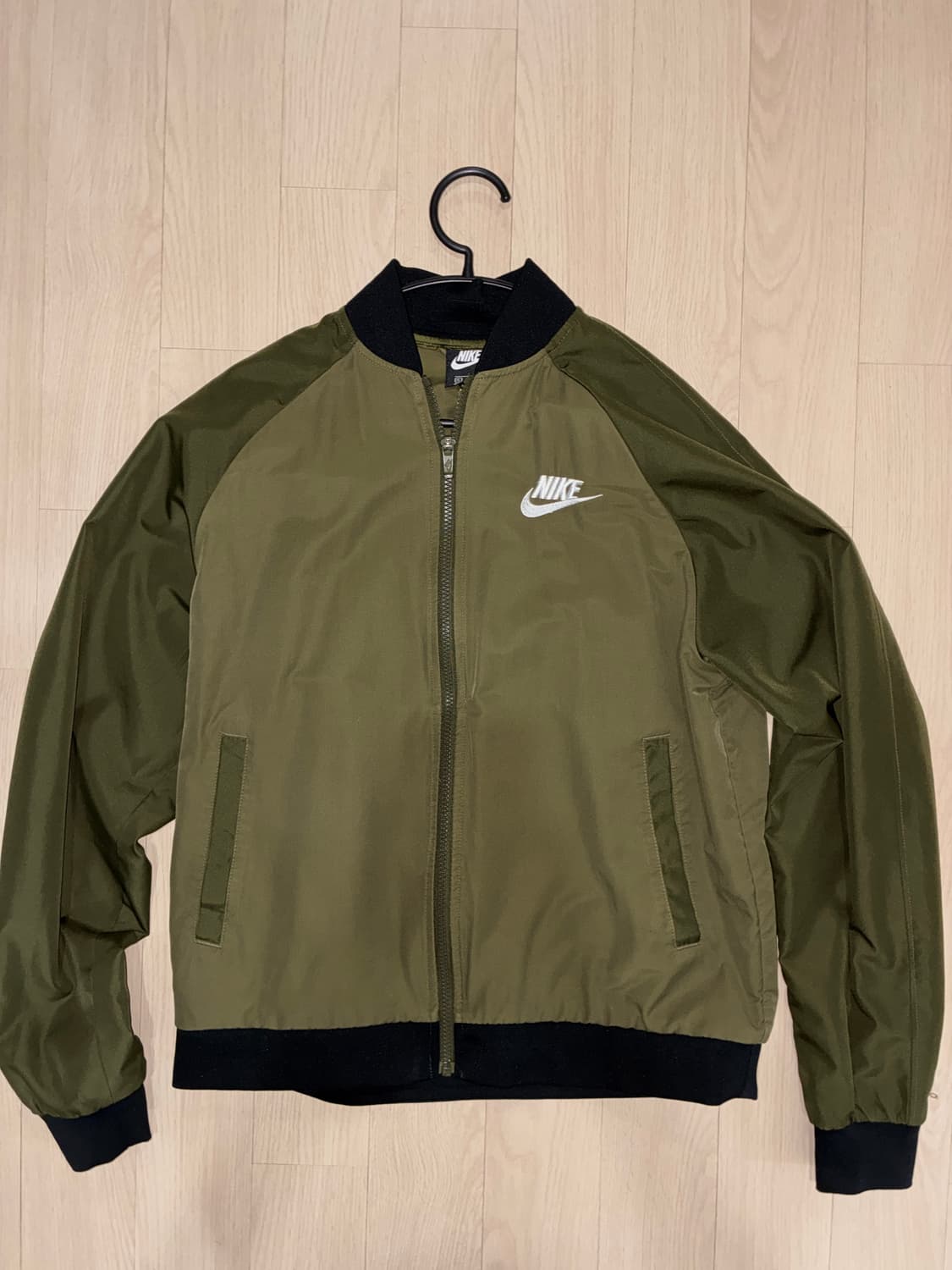 나이키 카키 나일론 자켓 상품이미지4