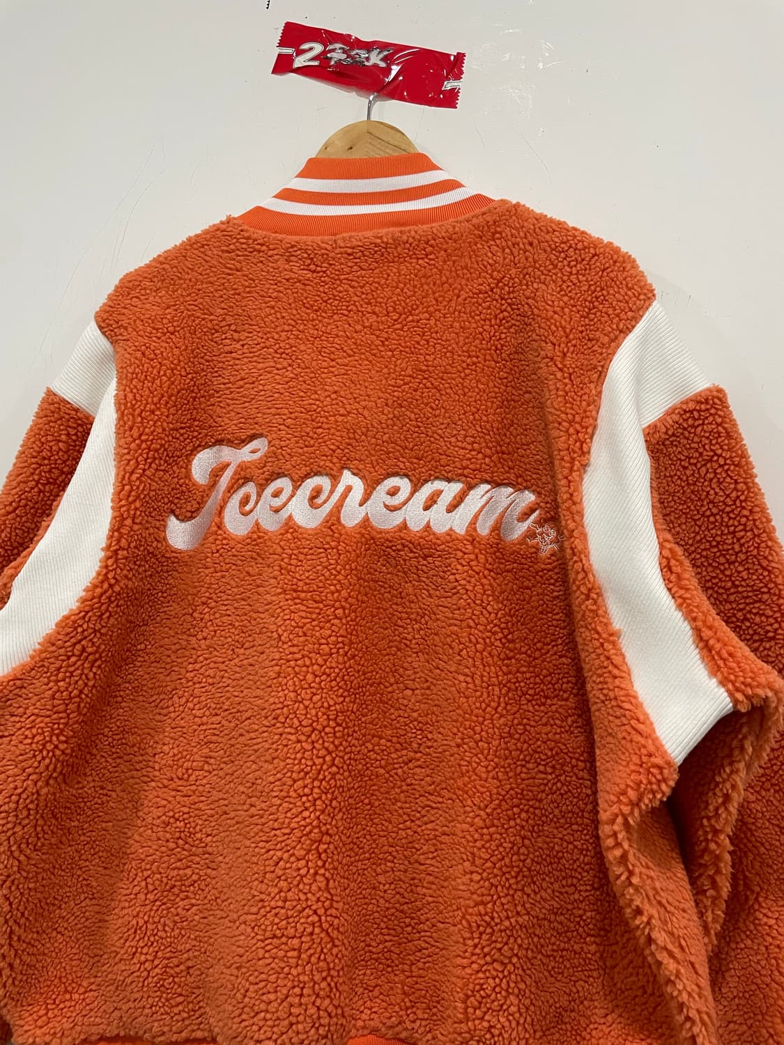 (레어)BBC 빌리네어보이즈 클럽 아이스크림 보아 바시티자켓 상품이미지9