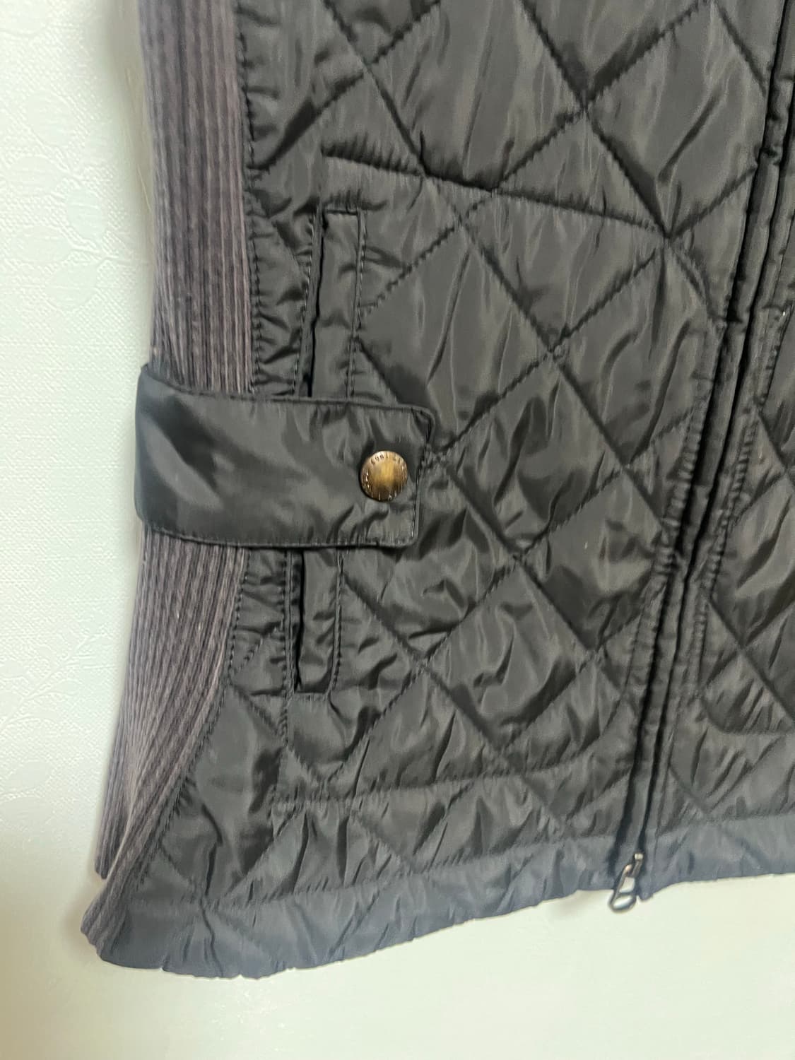 랄프로렌 퀼팅 조끼 블랙 상품이미지3