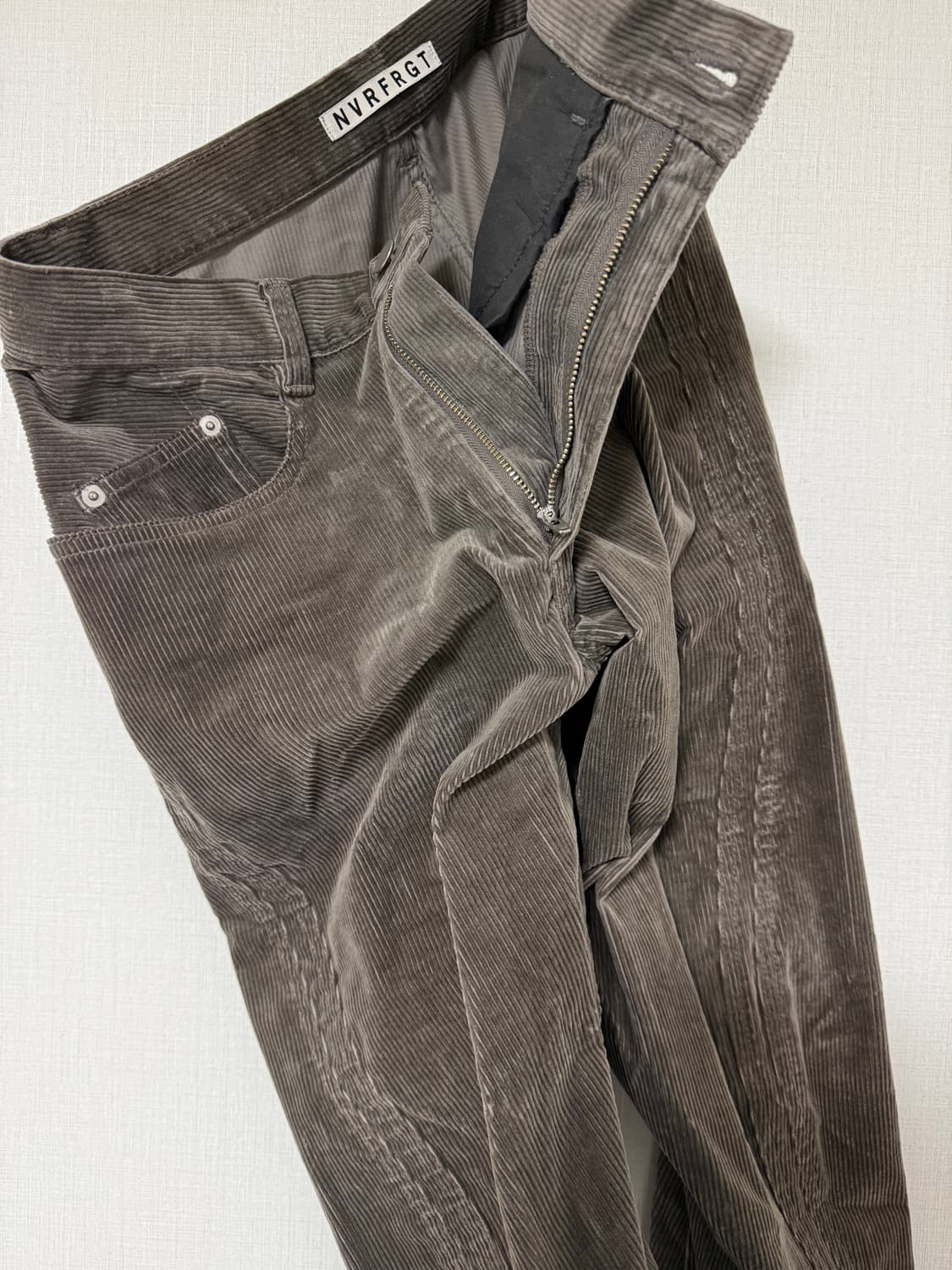 네버포겟 코듀로이 트위스트 팬츠 상품이미지2