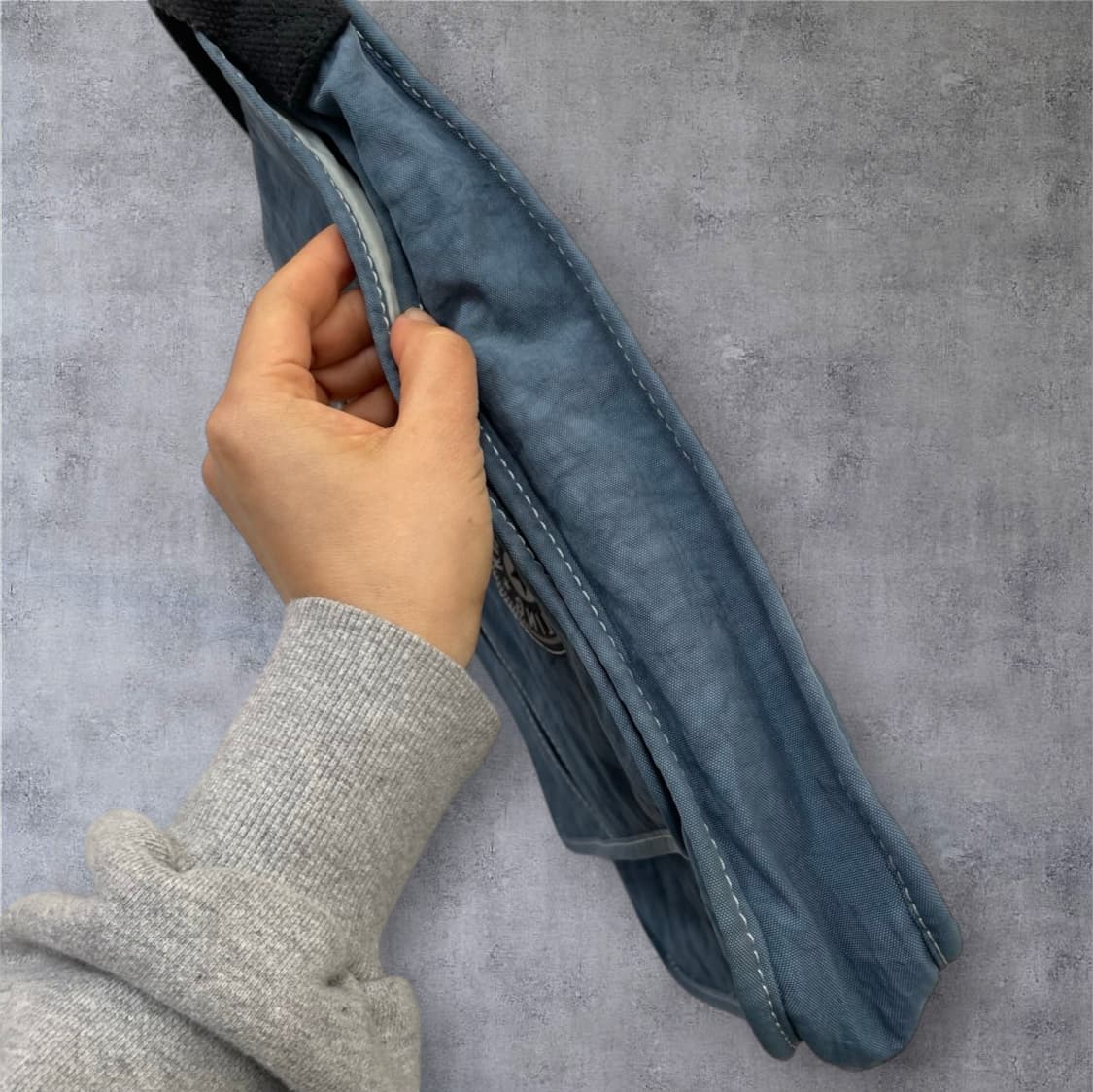 키플링 Kipling 라이트블루 멀티포켓 크로스백 상품이미지6