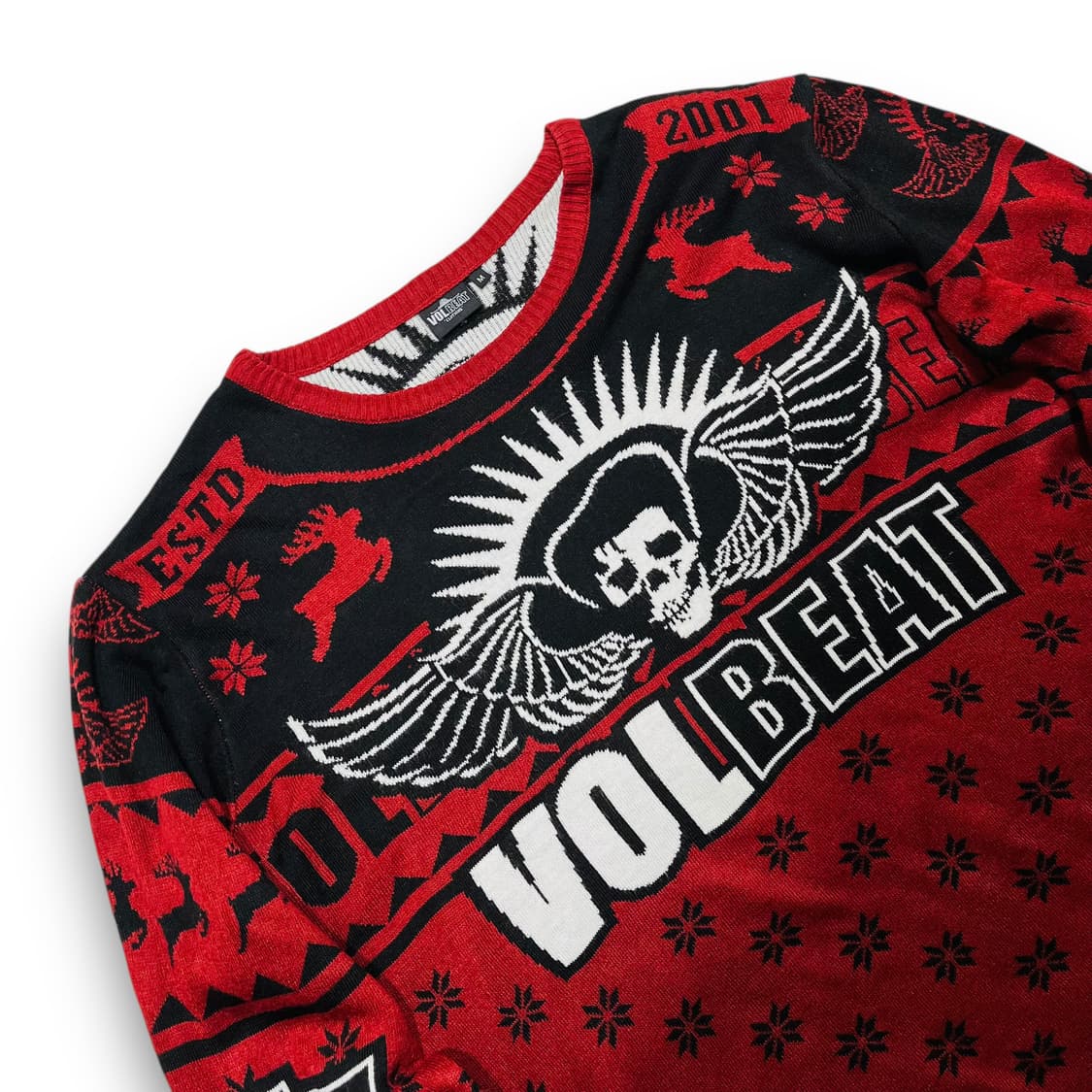 VOLBEAT estd 2001 Skull vintage knitwear 상품이미지2