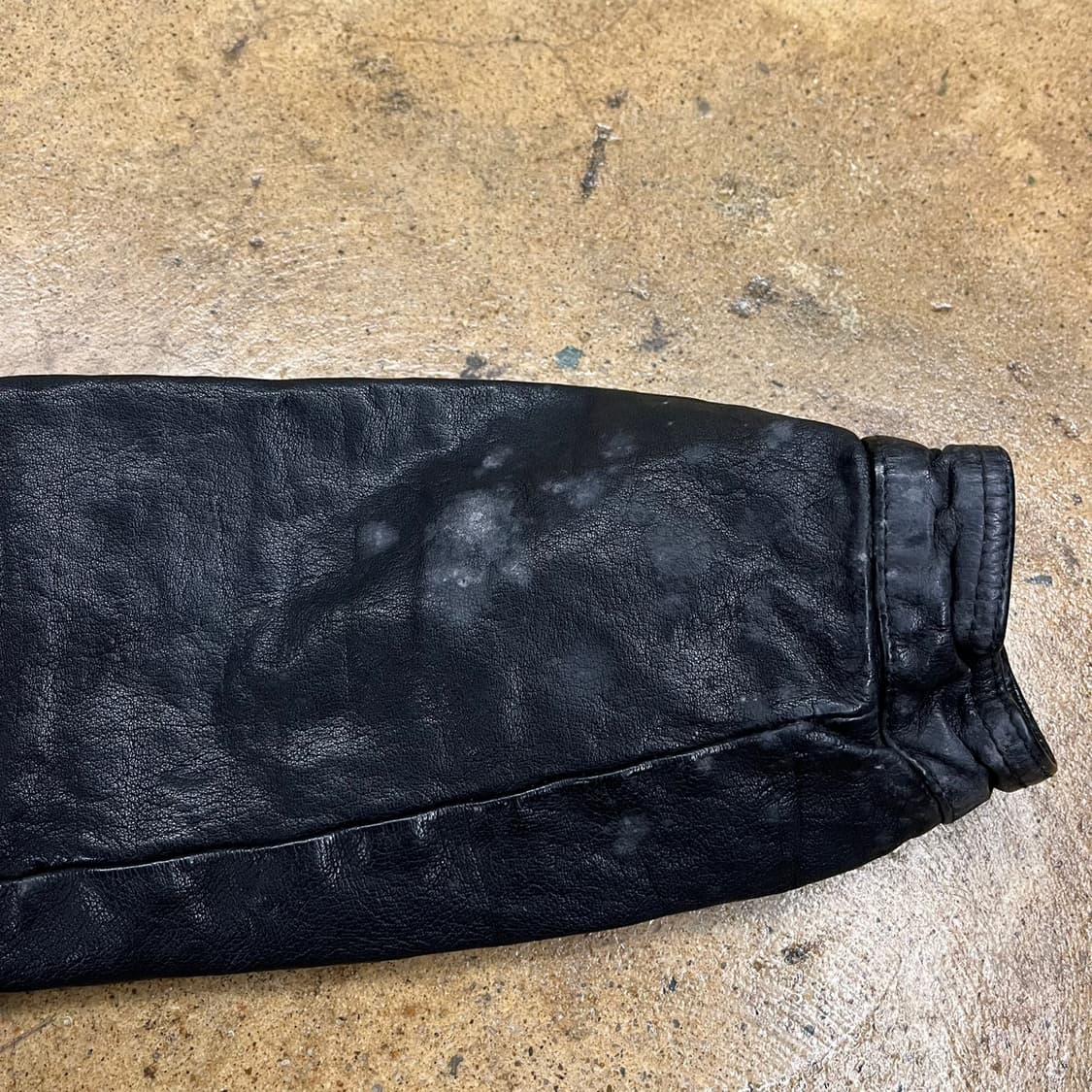 [정품/XS] 닐바렛 멀티지퍼 버팔로 레더 가죽 자켓 b17 상품이미지8