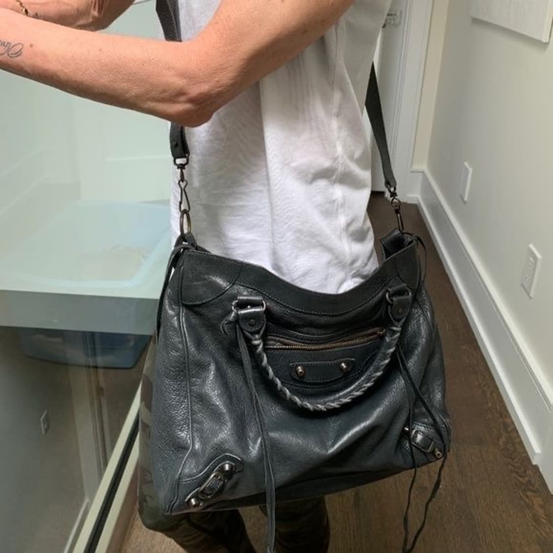 발렌시아가 정품 모터백 시티백 Velo 상품이미지7