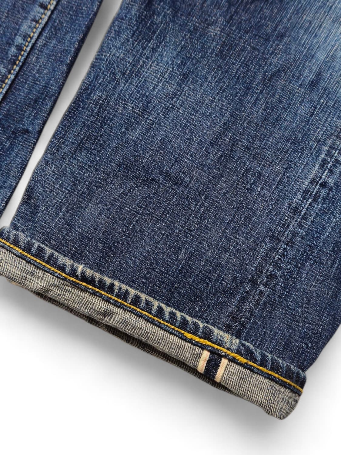 버거스플러스 750 셀비지 데님 청바지 와이드 32 상품이미지6