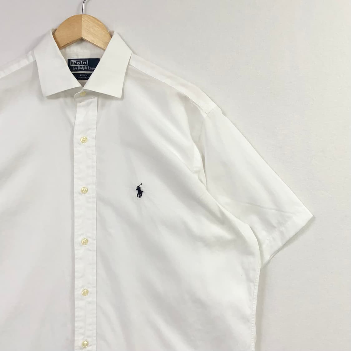 XL 폴로 화이트 셔츠 상품이미지1