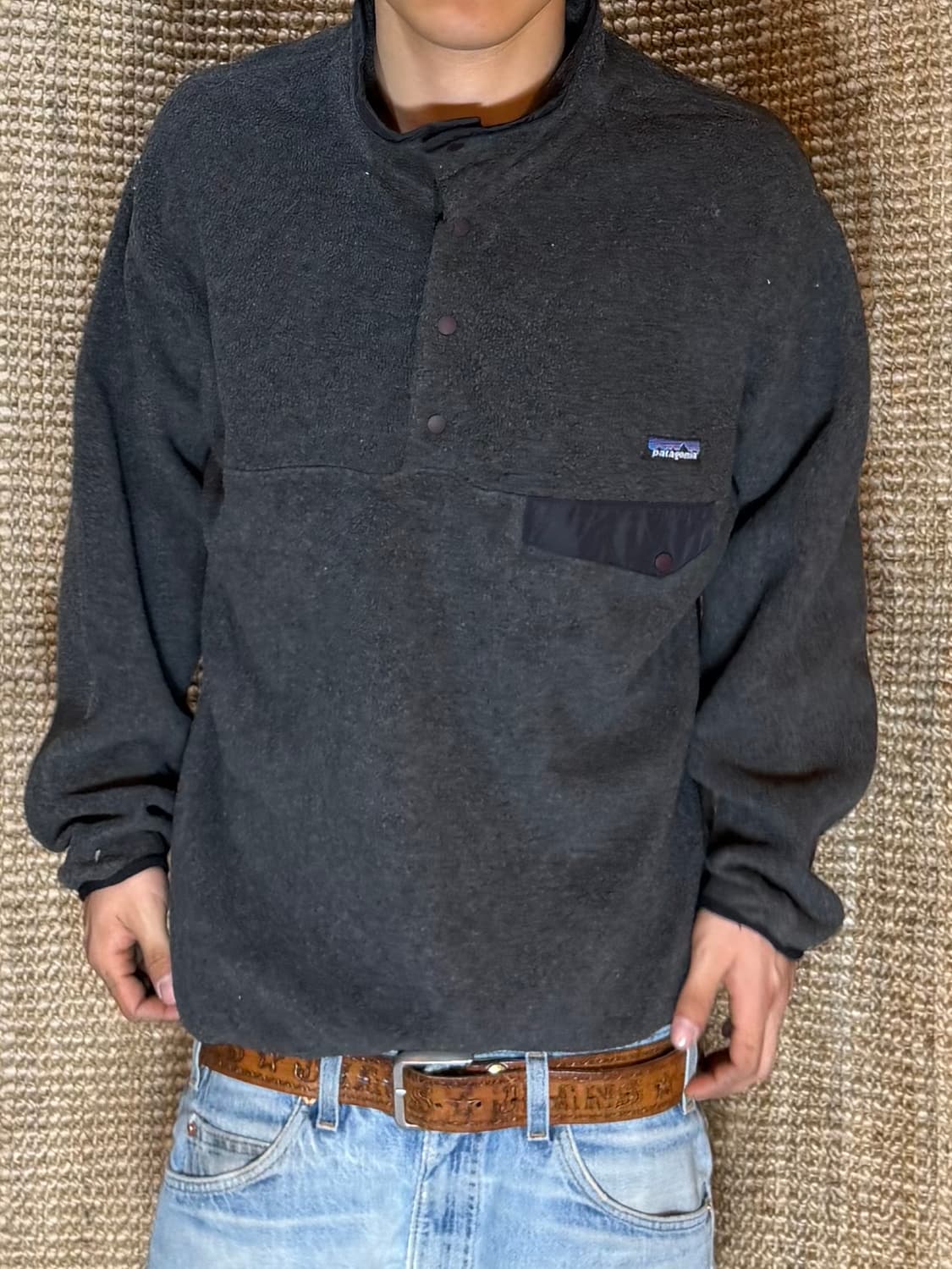 파타고니아 신칠라 다크그레이 L 상품이미지1