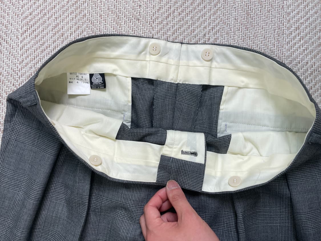 브룩스브라더스 그레이 슬렉스 상품이미지4