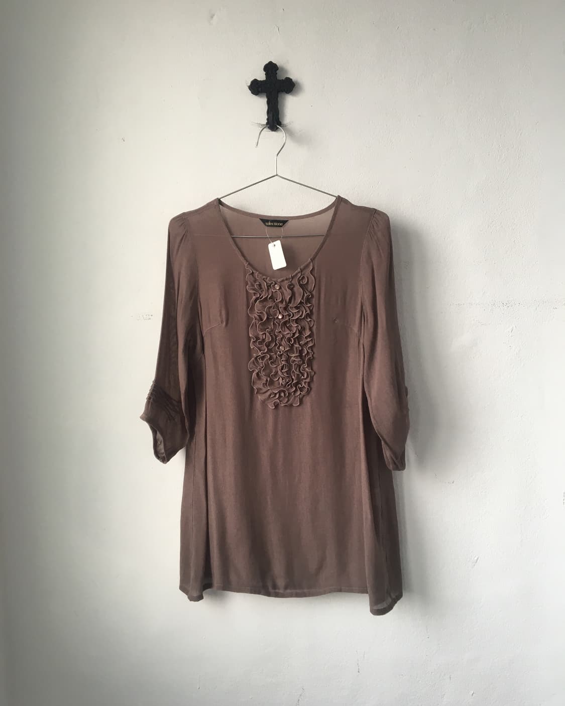 Frill point blouse 상품이미지2