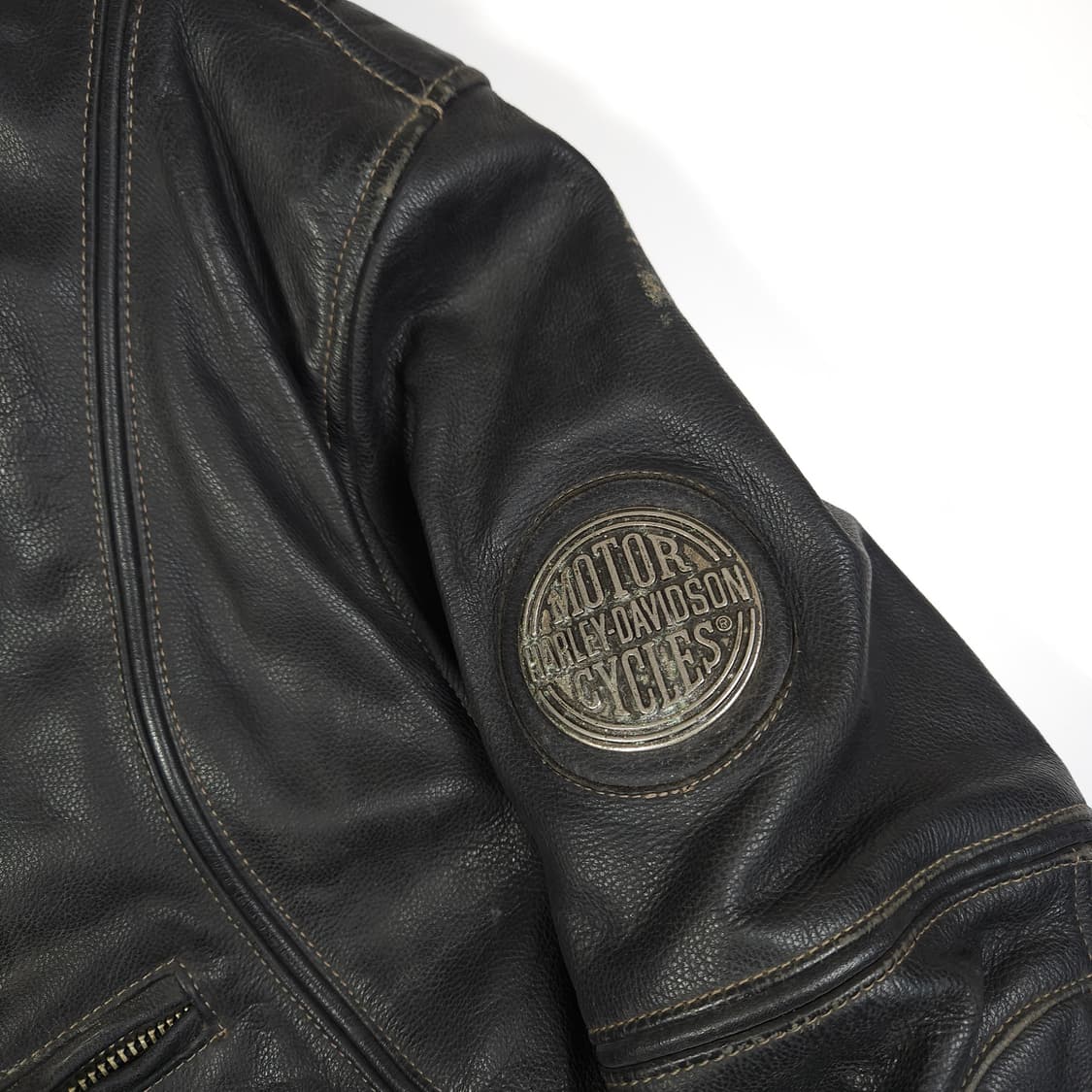 할리데이비슨 소가죽 자켓 상품이미지3