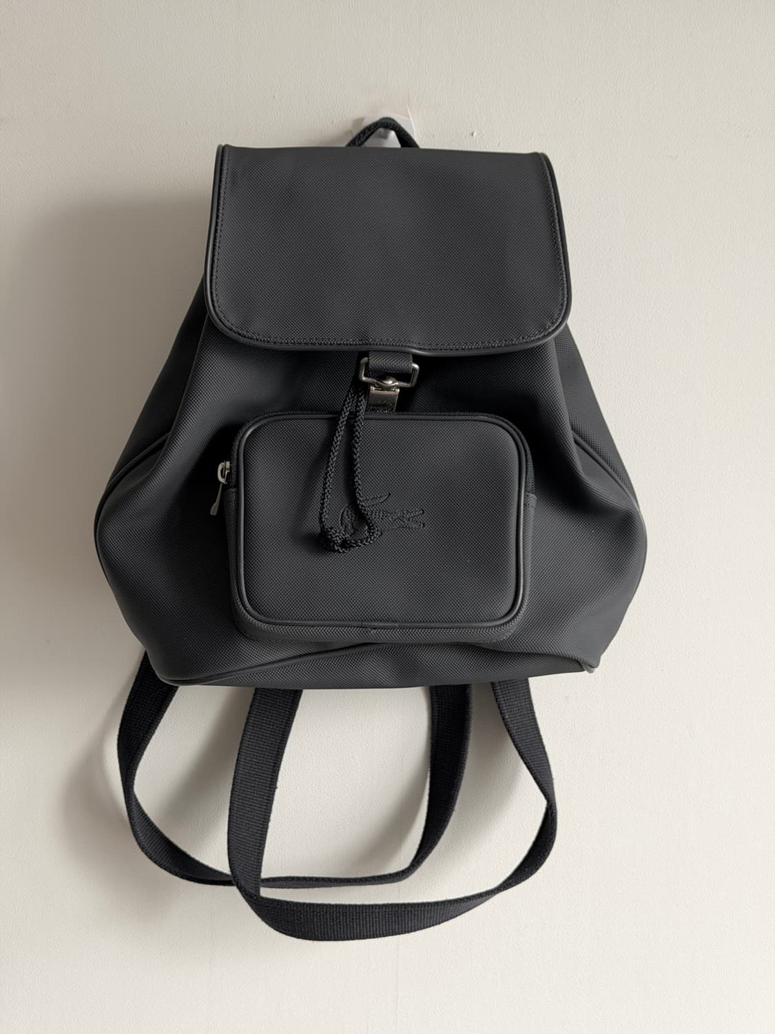 [lacoste] 라코스테 빈티지 레더 백팩 상품이미지3