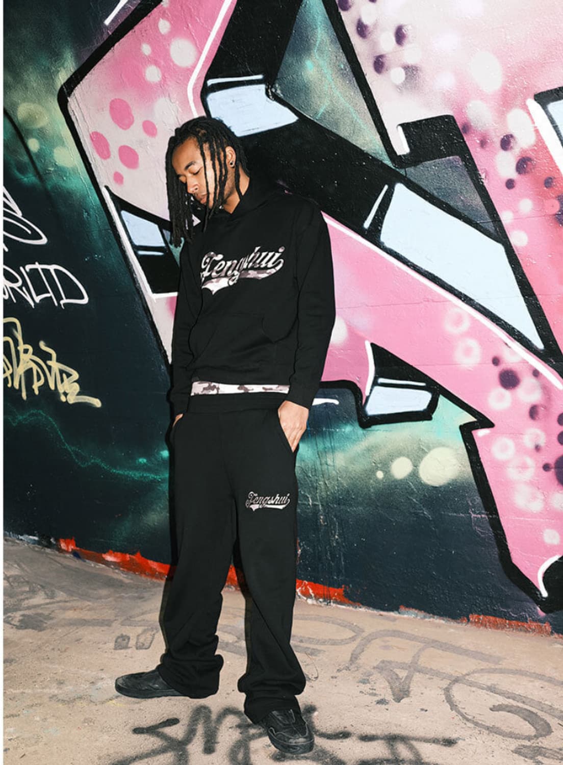 Fengshui Camo sagging 펑쉐이 카모 새깅 팬츠 바지 상품이미지2