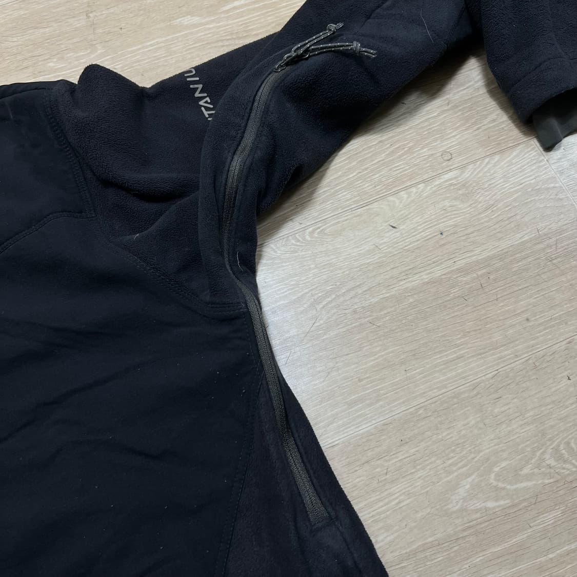 컬럼비아 티타늄 베이직 기모 바람막이 집업자켓 [블랙] L/100 상품이미지6