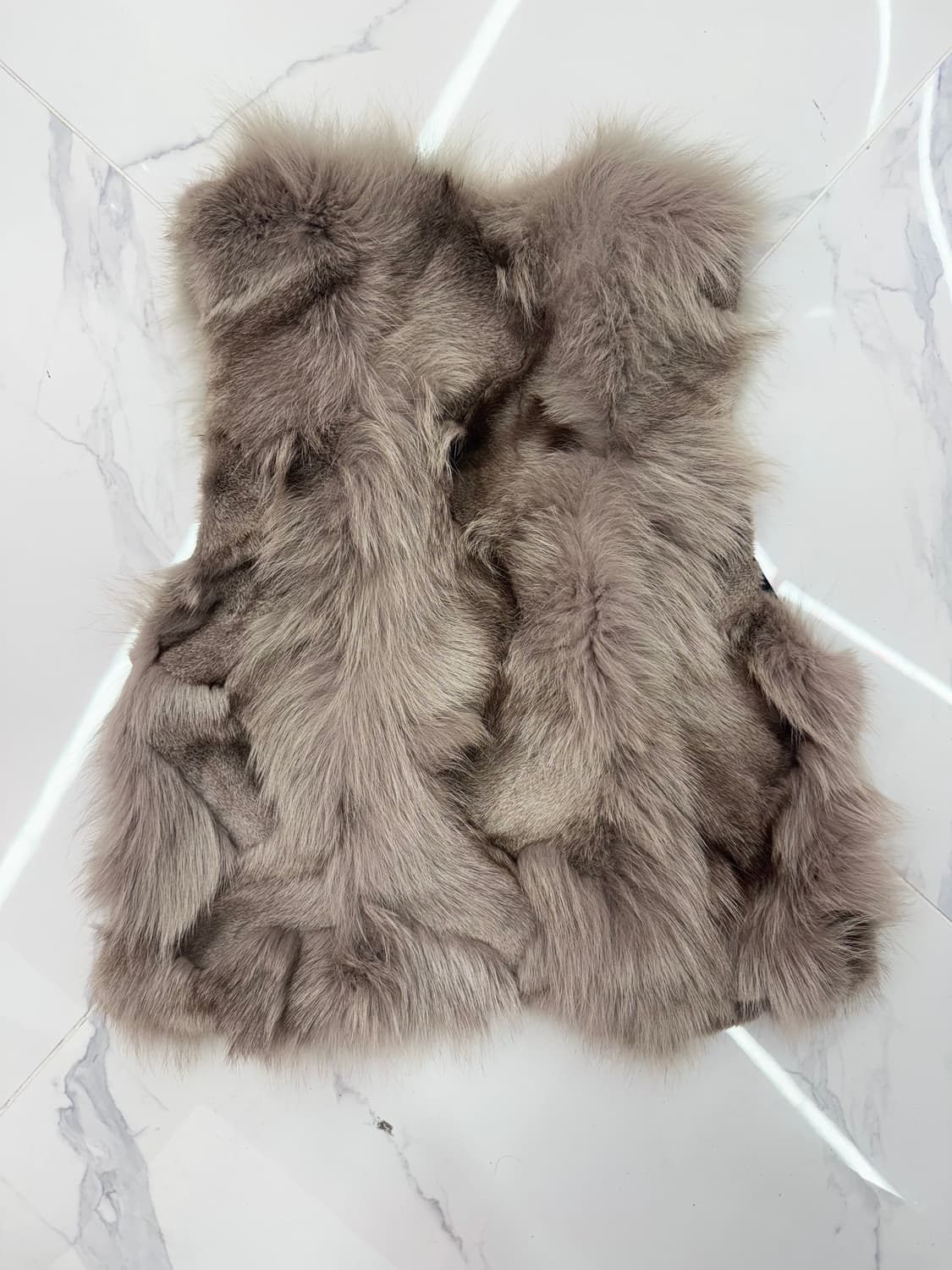 •LANCCI 란찌 폭스 퍼 베스트 조끼 상품이미지2