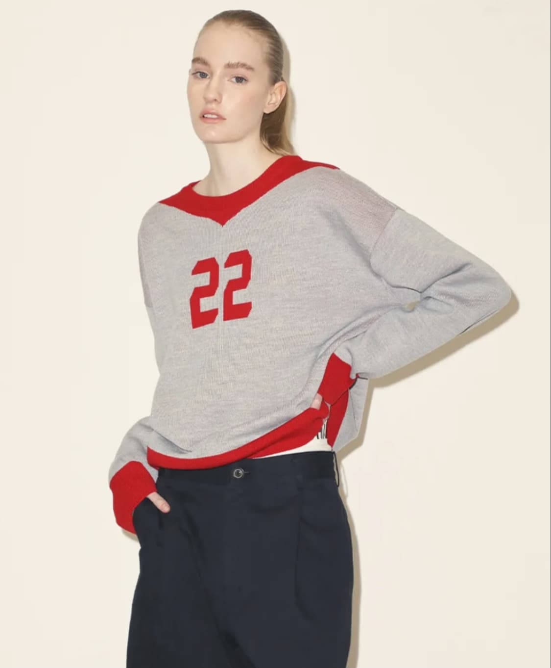 노앙 NOHANT 니트 스웨터 L 상품이미지1