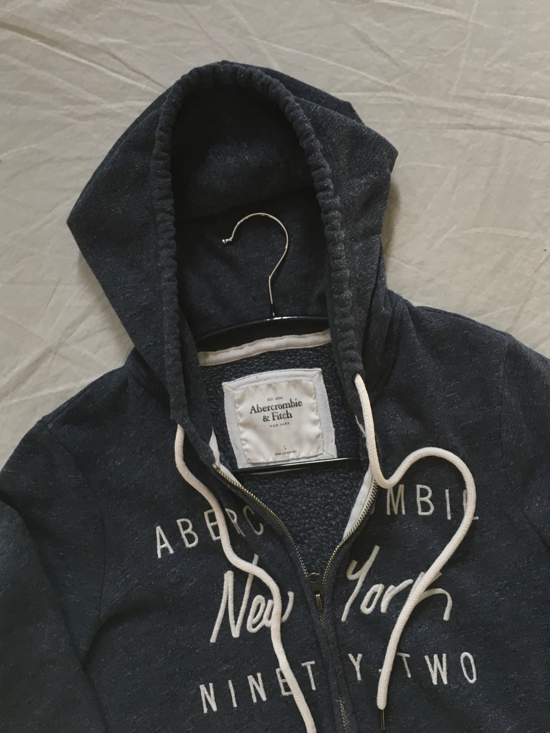 아베크롬비 자수로고 후드집업 상품이미지4