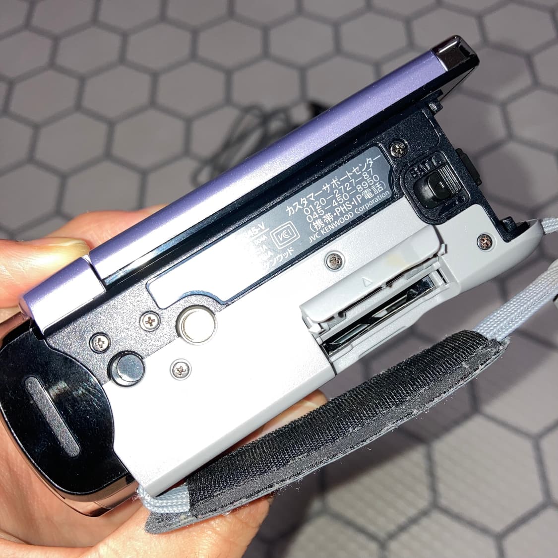 JVC GZ-E345-v 바이올렛 연보라 빈티지 캠코더 상품이미지5