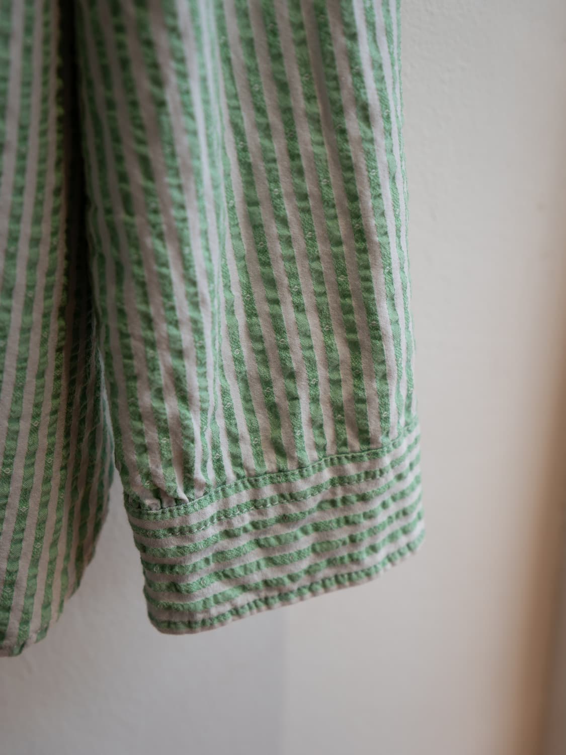 빔즈플러스 시어서커 스트라이프 워크 셔츠 상품이미지6