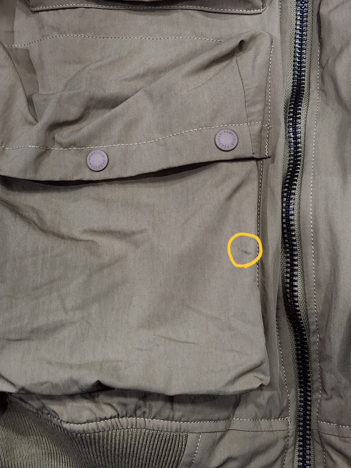 펜필드 유틸리티 포켓 플라이트 블루종 자켓 XL 상품이미지7