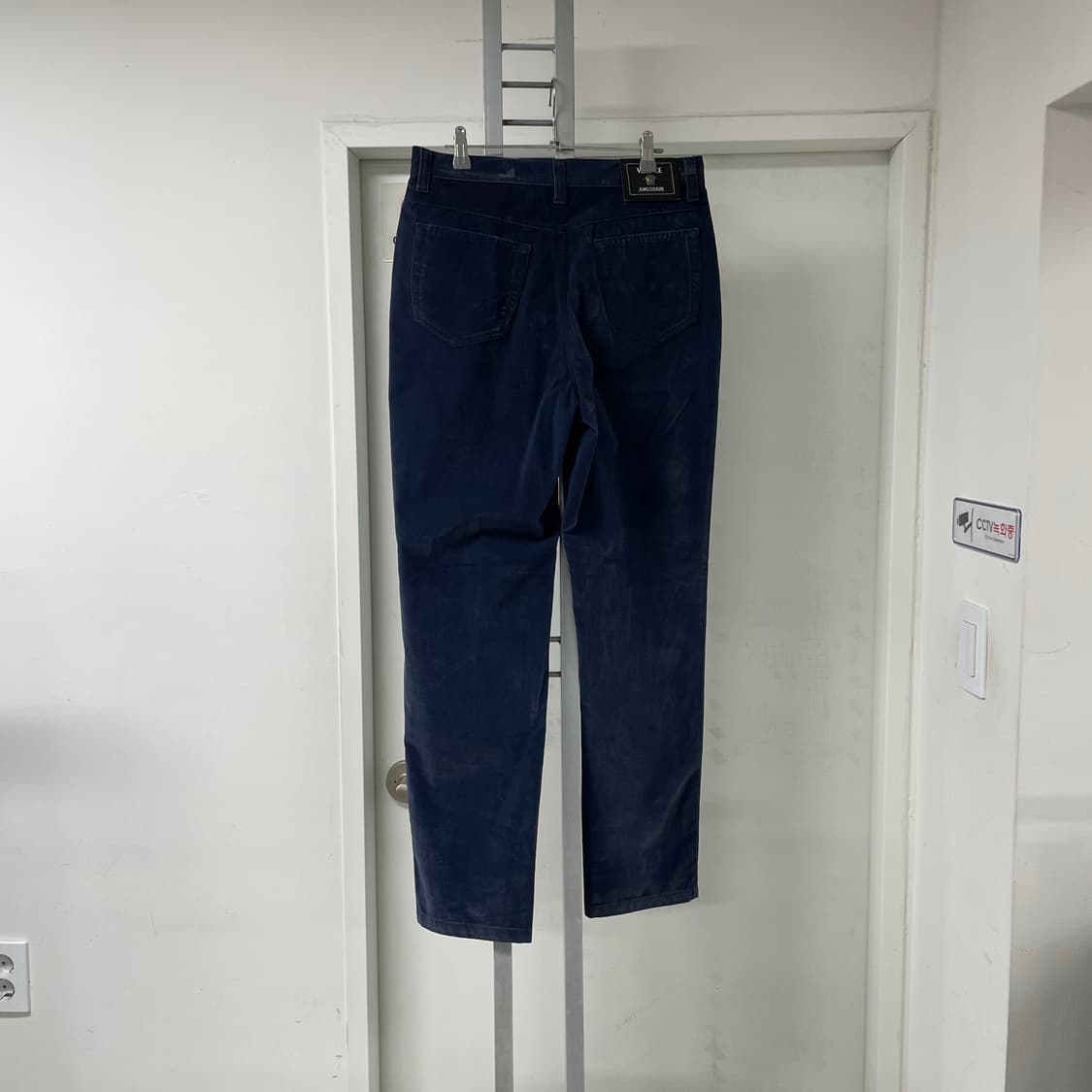 베르사체 네이비 팬츠 33 상품이미지1